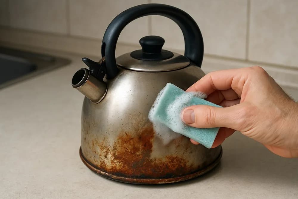 Як почистити чайник від іржі