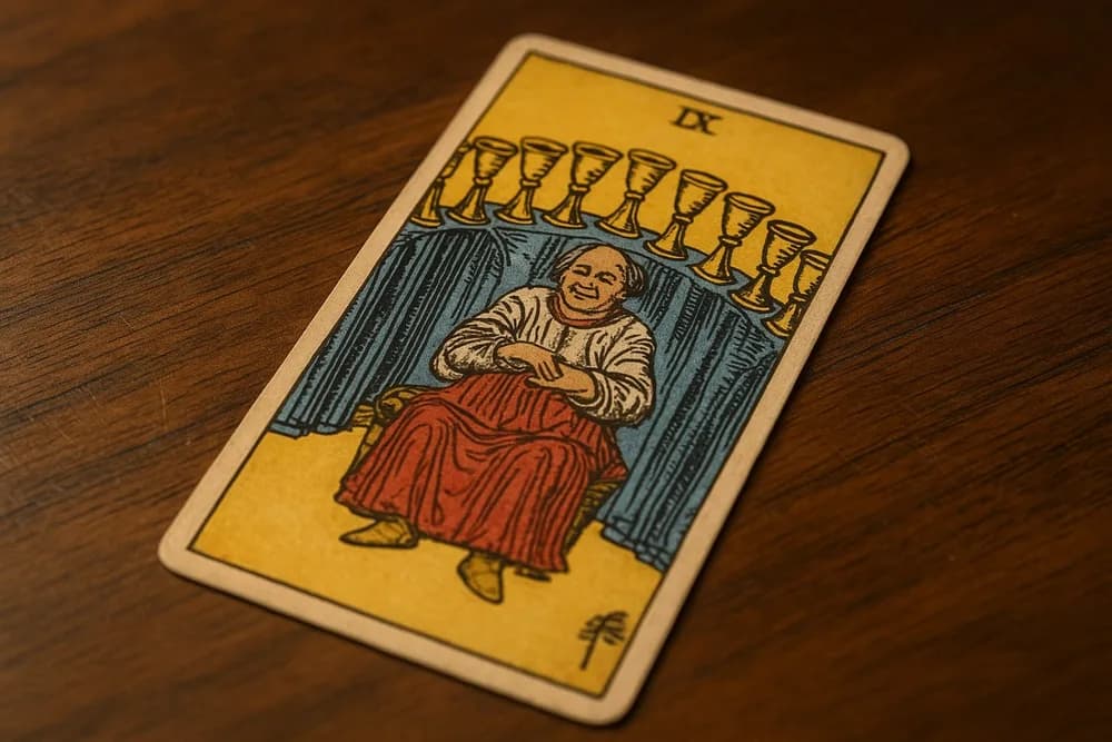 Що означає карта Дев’ятка Кубків в Таро