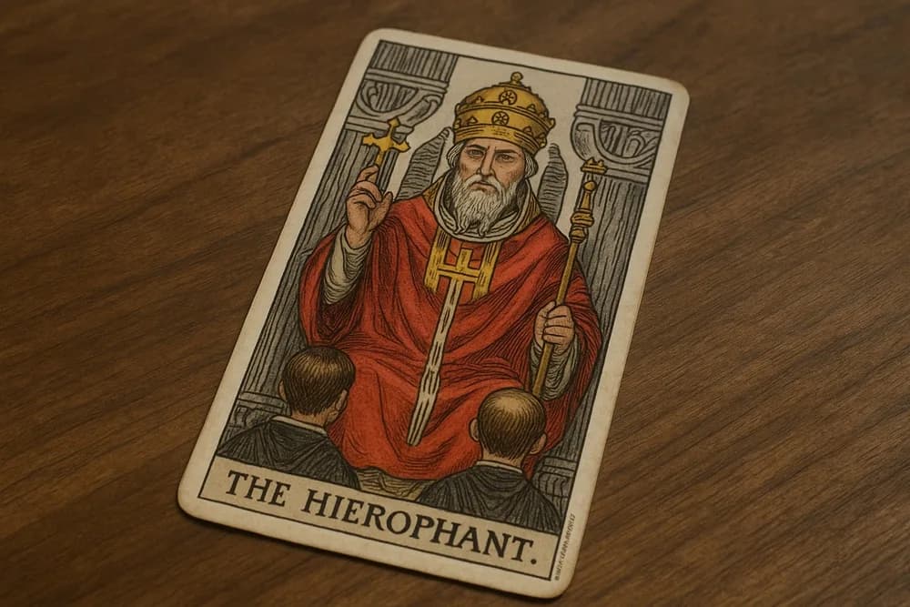 Що означає карта Ієрофант в Таро – Чорний Ворон