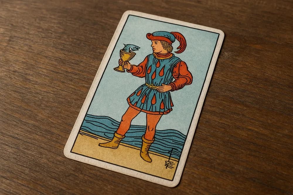 Що означає карта Паж Кубків в Таро – Чорний Ворон