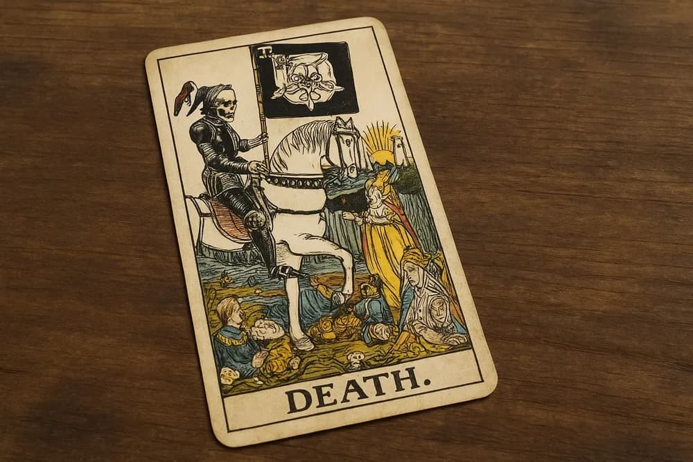 Що означає карта Смерть в Таро – Чорний Ворон