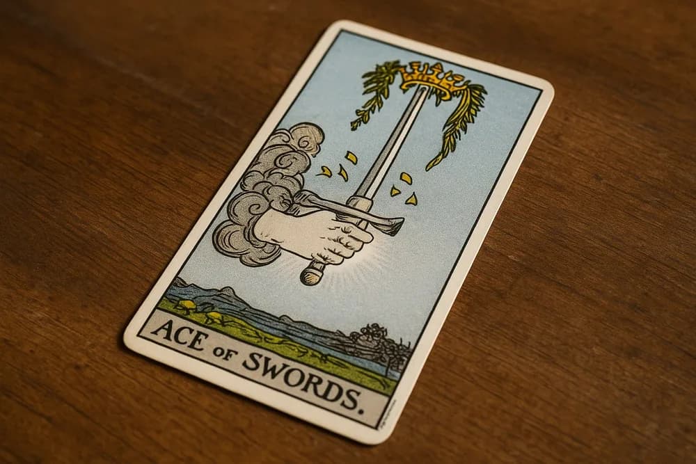 Що означає карта Туз Мечів в Таро – Чорний Ворон