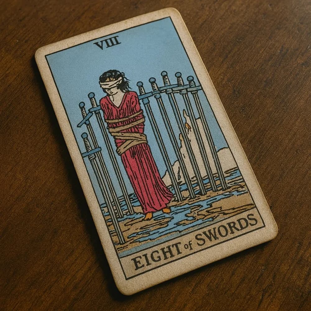 Що означає карта Вісімка Мечів в Таро – Чорний Ворон