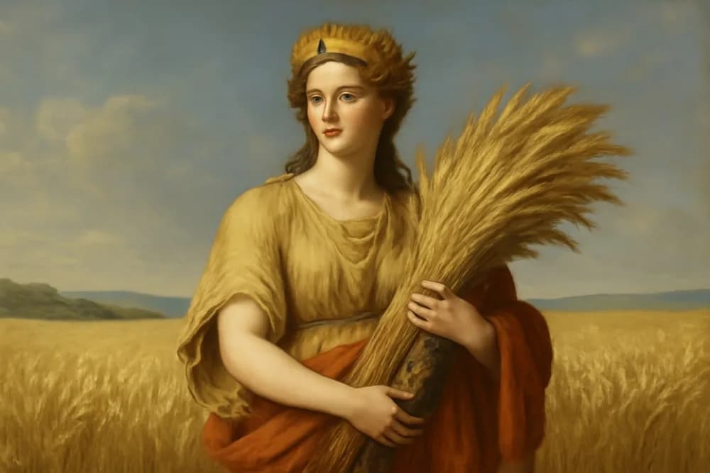Образ Церери – римської богині хліба – myths