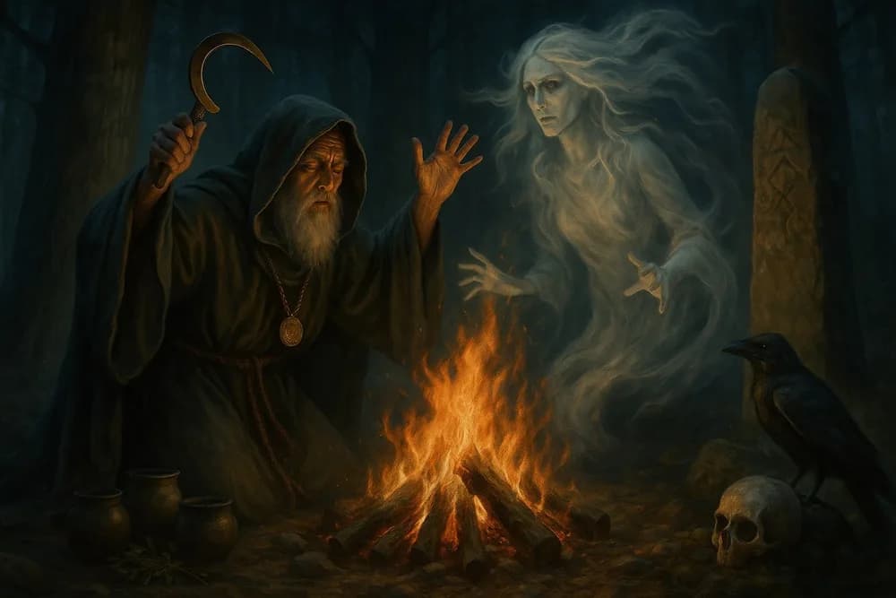 Обряди виклику духів у кельтів