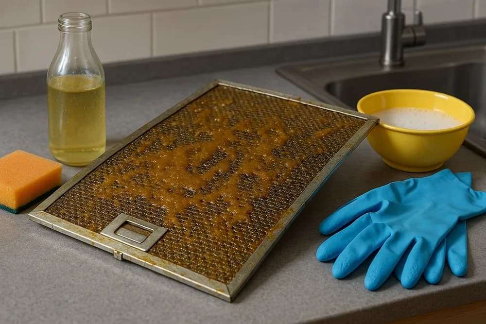 Як очистити решітку витяжки від жиру – Господарочка