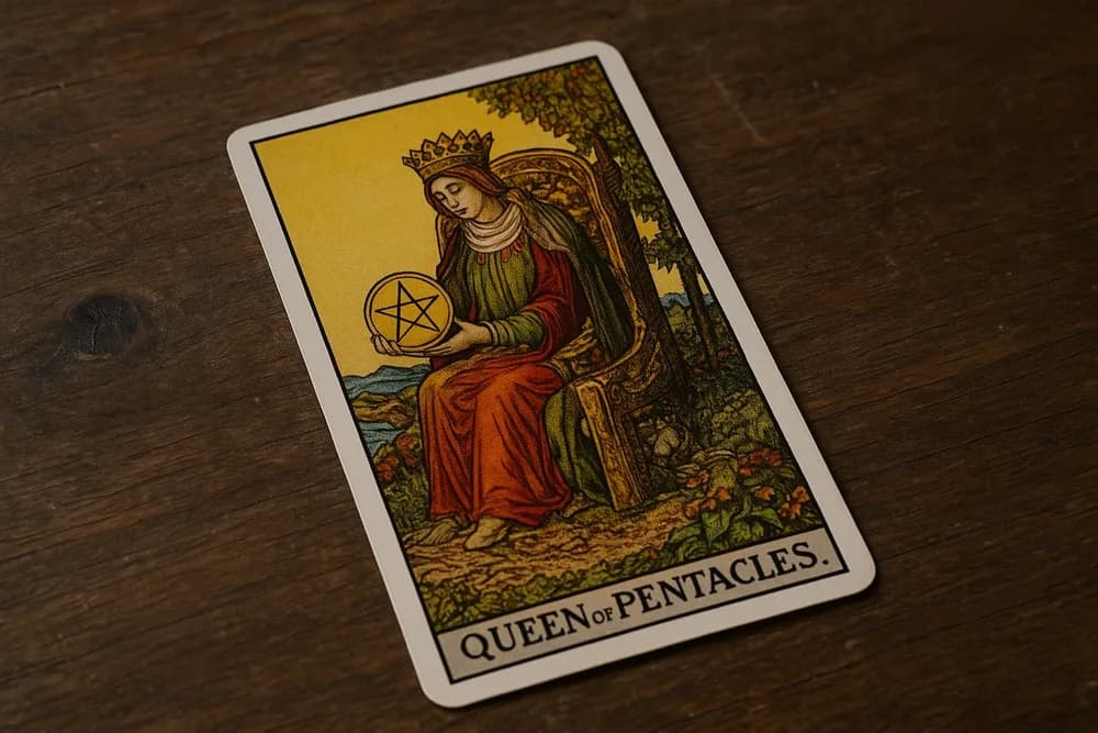 Що означає карта Королева Пентаклів в Таро – Чорний Ворон