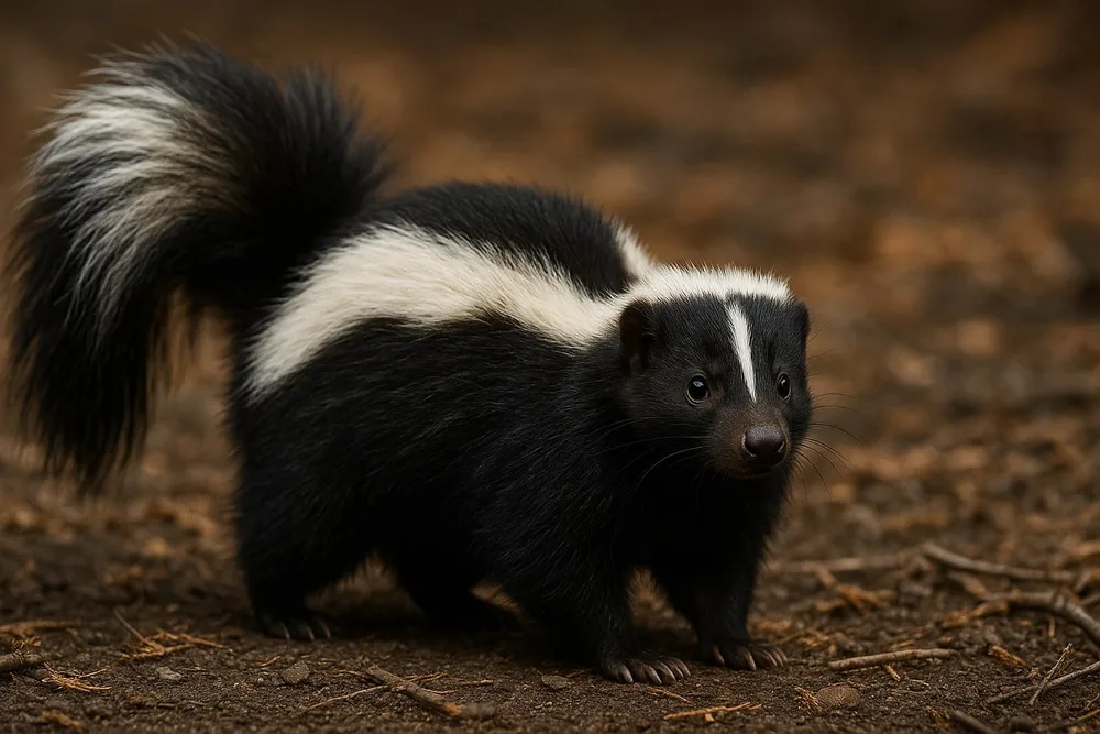 48 цікавих фактів про скунсів, смугастих майстрів оборони