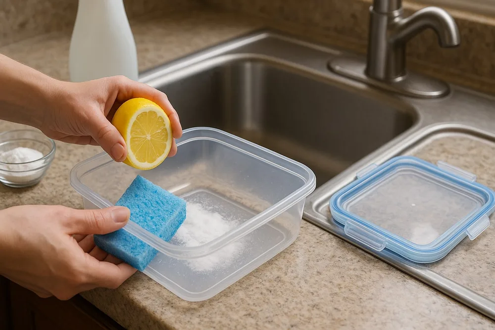 Як мити пластикові контейнери, щоб не залишався запах їжі