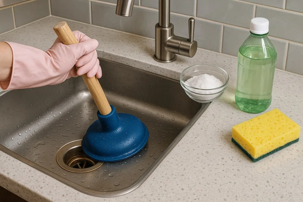 Як позбутися неприємного запаху з кухонної раковини