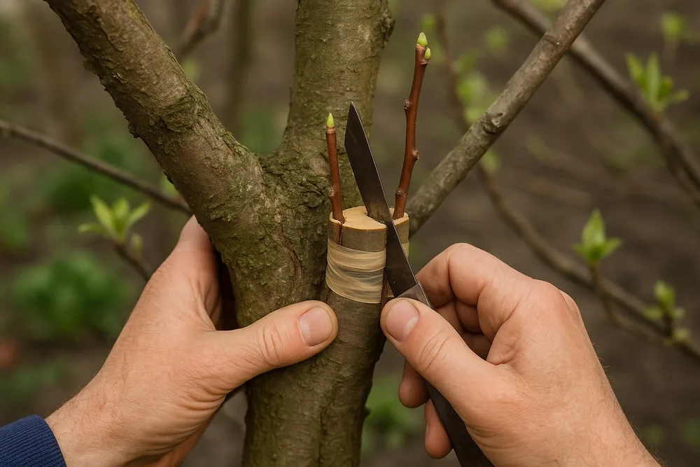 Як прищепити плодові дерева самостійно