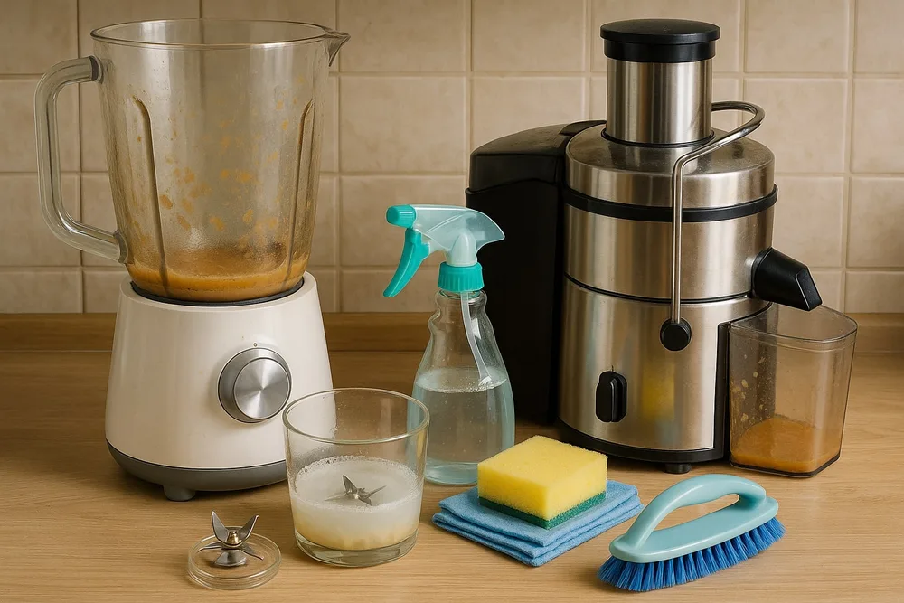 Як відмити блендер і соковижималку від нальоту