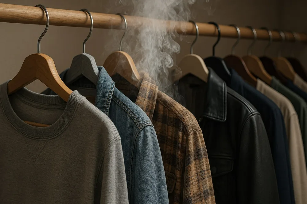 Як видалити запах диму з одягу
