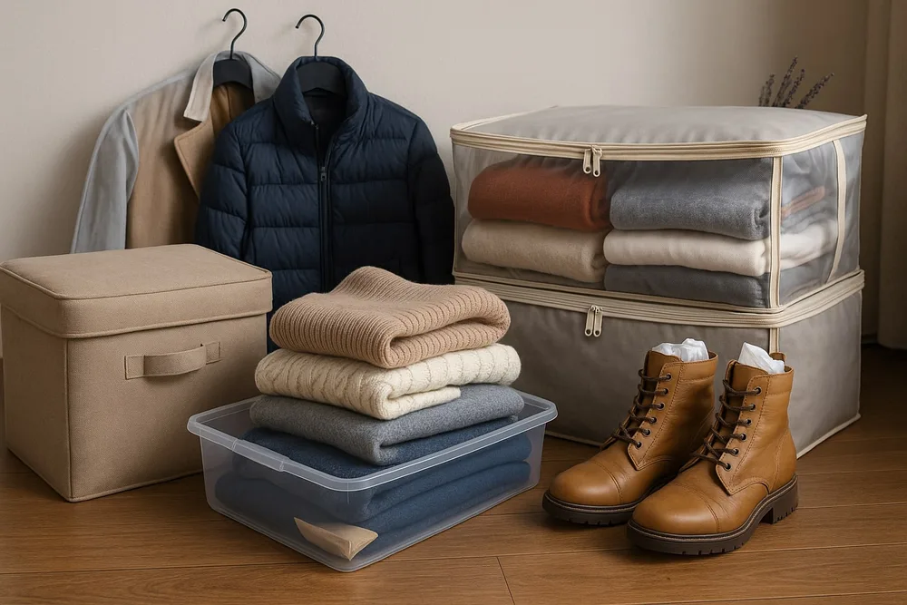 Як зберігати сезонний одяг, щоб не зіпсувався