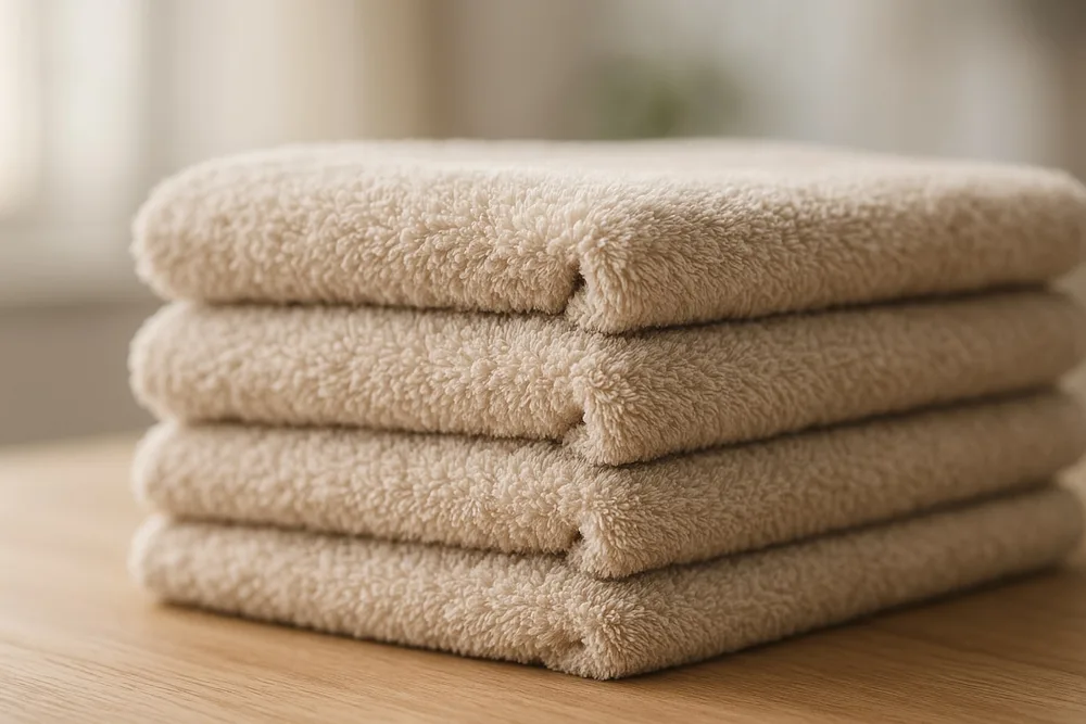 Як зробити рушники пухнастими без кондиціонера