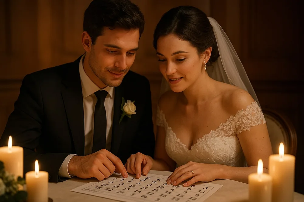 Нумерологія та вибір дати весілля