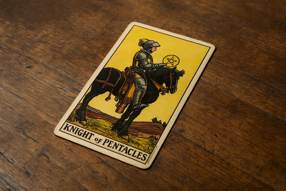 Що означає карта Лицар Пентаклів в Таро