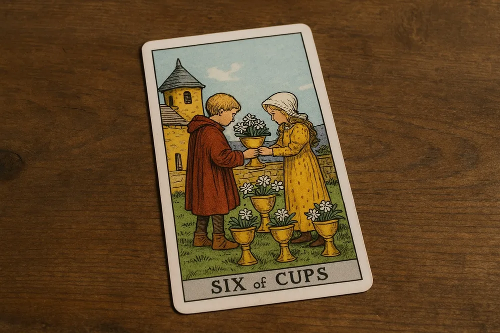 Що означає карта Шістка Кубків в Таро