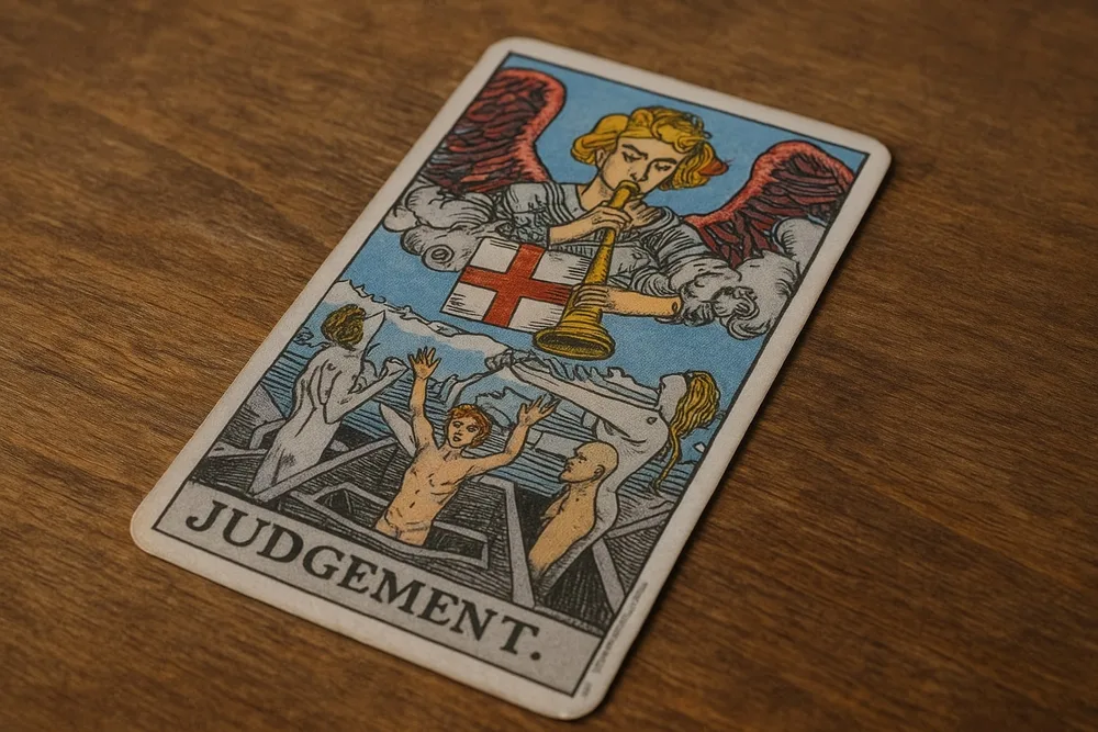 Що означає карта Суд в Таро