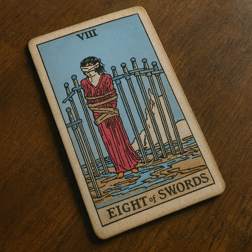 Що означає карта Вісімка Мечів в Таро