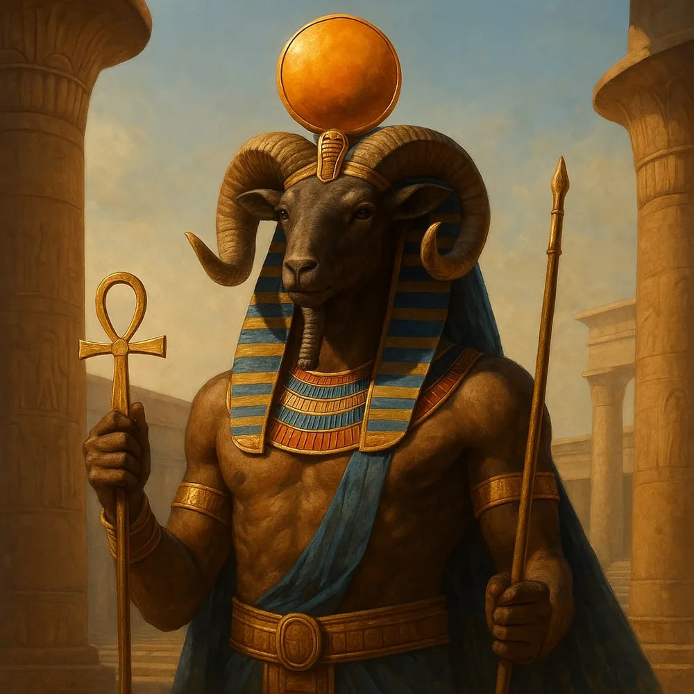 Бог Амон-Ра – верховне божество Давнього Єгипту