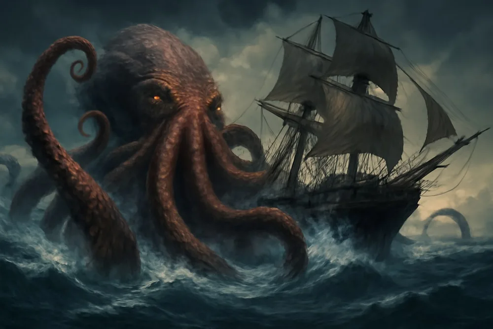 Легенди про чудовисько Кракен у скандинавських міфах